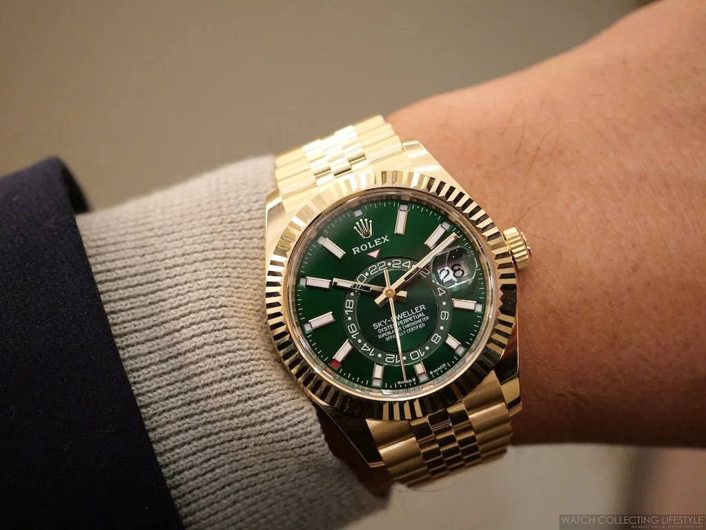 W&W 2025: Rolex Sky-Dweller Bright Green Dial ref. 336938 (Live